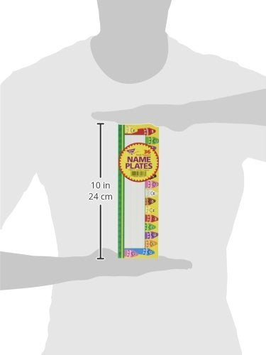 TREND enterprises, Inc. Colorful Crayons Desk Toppers Name Plates, 36 ct - Image 3